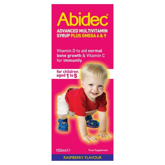Abidec Advanced Multivitamin Syrup Plus Omega 6 & 9 150ml - gallery image 1