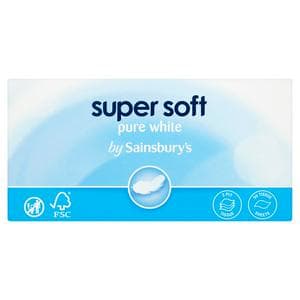 Sainsbury's 90 x Sheets Super Soft Tissues