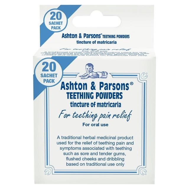 Ashton & Parsons Teething Powders Sachet x20 - gallery image 1