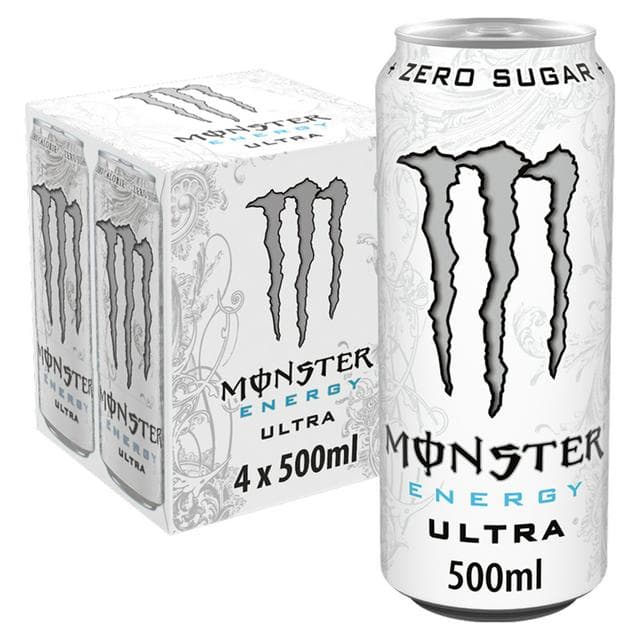 Monster Energy Drink Ultra 4x500ml - gallery image 1