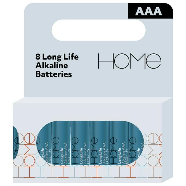 Sainsbury's Home Extra Long Life AAA8 pack - gallery image 1