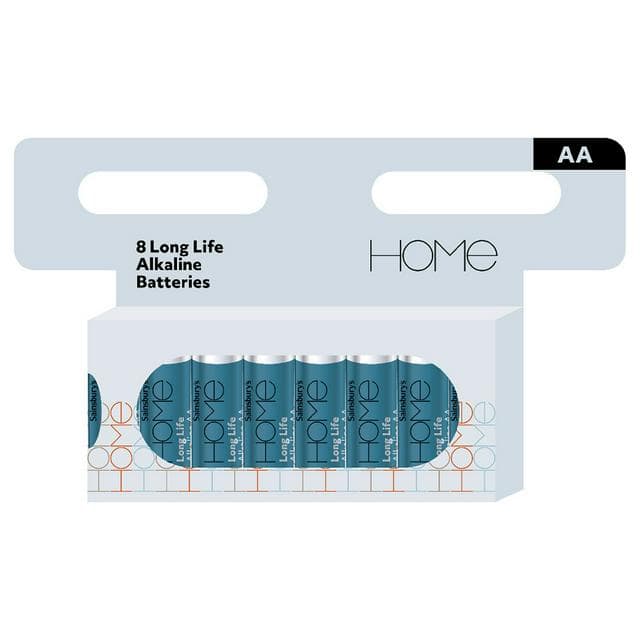 Sainsbury's HomeAA Batteries 12 PK - gallery image 1