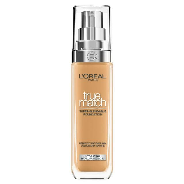 L'Oreal Paris True Match Foundation 6.5W Golden Toffee 30ml - gallery image 1