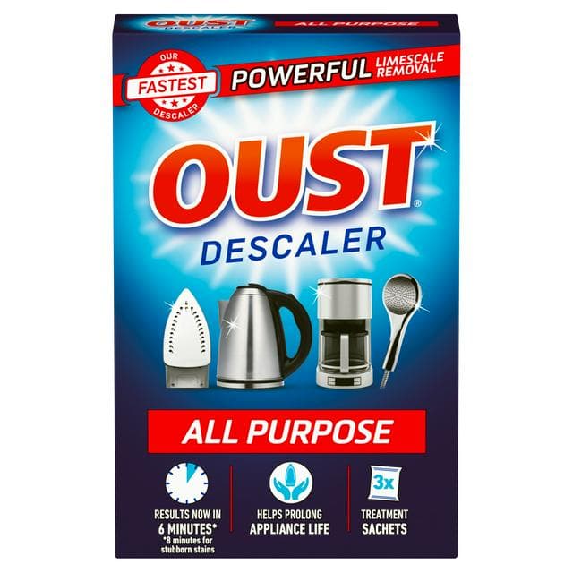 Oust All Purpose Descaler Sachets 3x25ml - gallery image 1