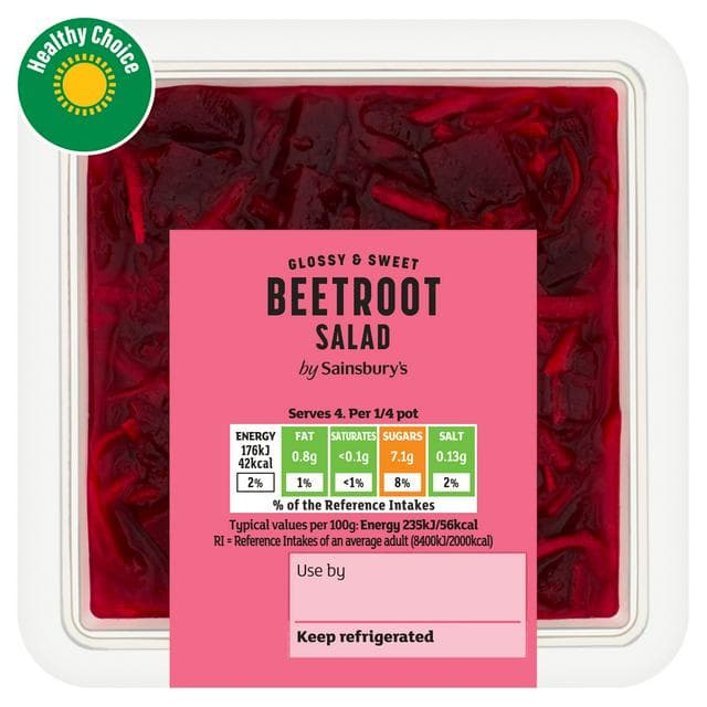 Sainsbury's Beetroot Salad 300g - gallery image 1