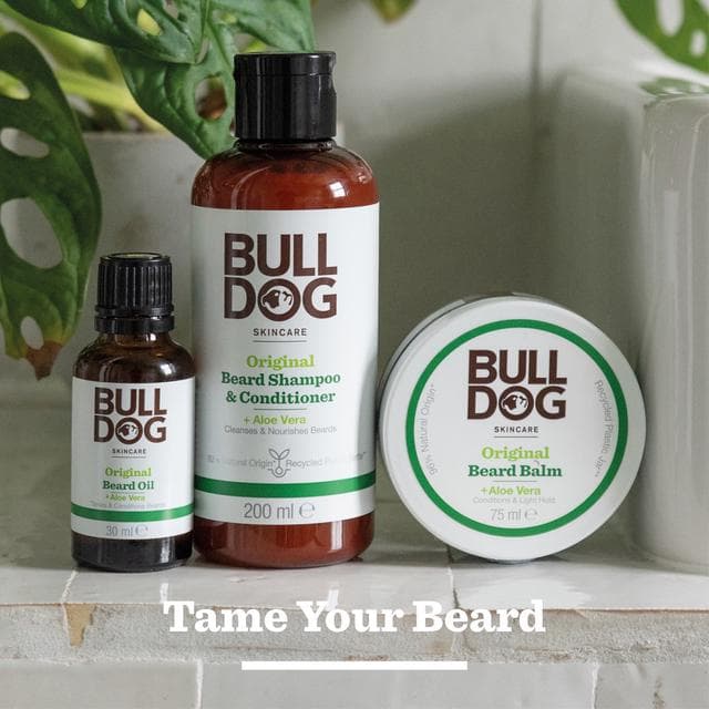 Bulldog Skincare Original Beard Shampoo & Conditioner 200ml - gallery image 5