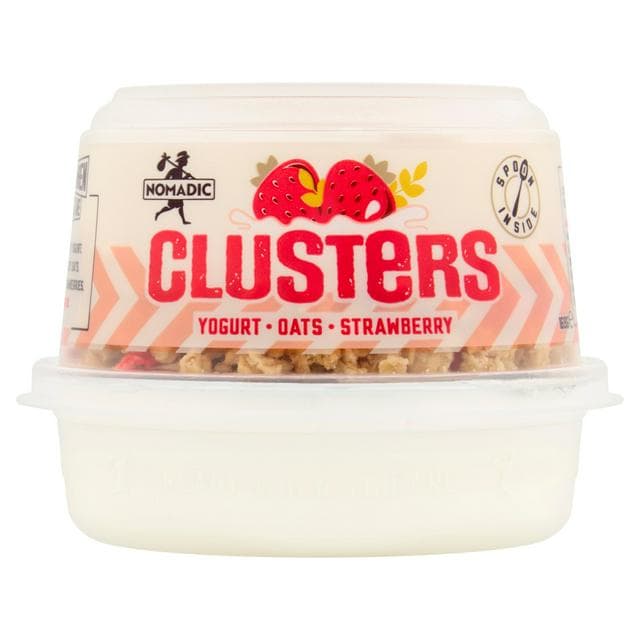 Nomadic 169g Strawberry Yogurt & Oat Clusters - gallery image 1
