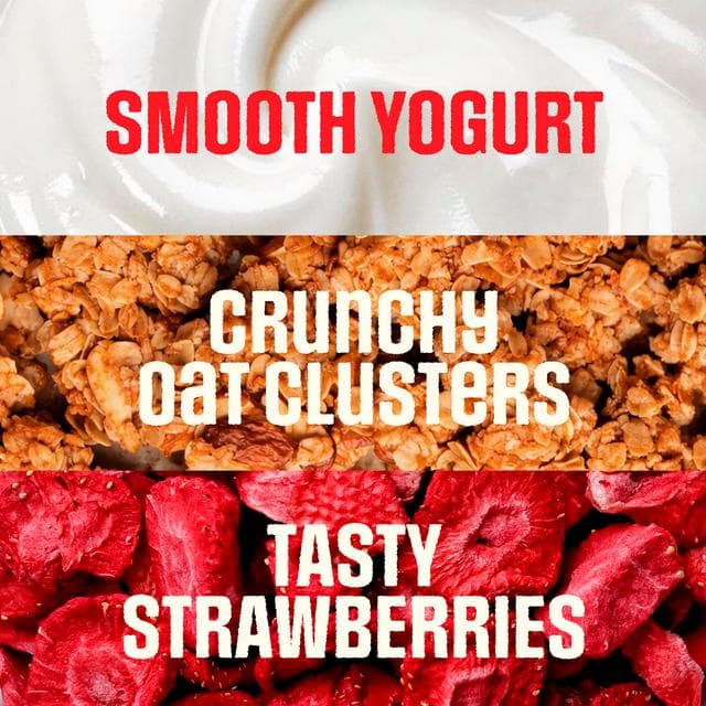 Nomadic 169g Strawberry Yogurt & Oat Clusters - gallery image 3