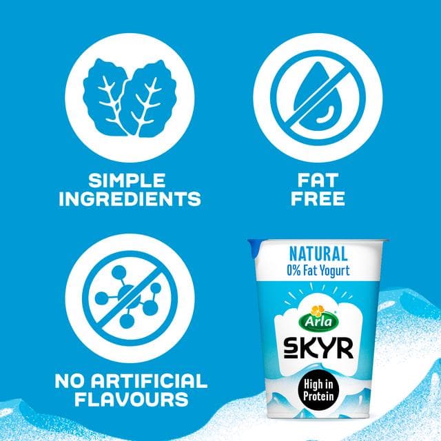 Arla Skyr Natural Icelandic Style Yogurt 1kg - gallery image 3