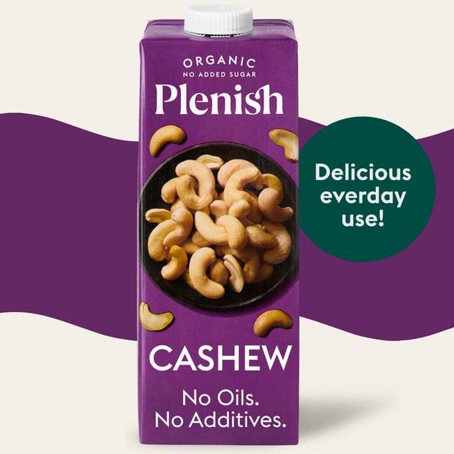 Plenish  1L Chilled Dairy Free Organic Cashew Drink - gallery image 6