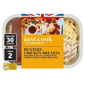 Sainsbury's Just Cook Hunters Chicken Breasts 430g