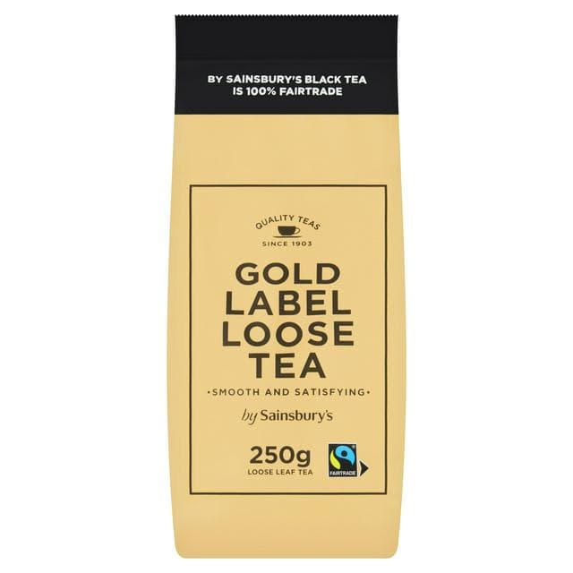 Sainsbury's Gold Label Fairtrade Loose Tea 250g - gallery image 1