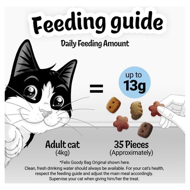 Felix Goody Bag Cat Treats Original Mix 200g - gallery image 5