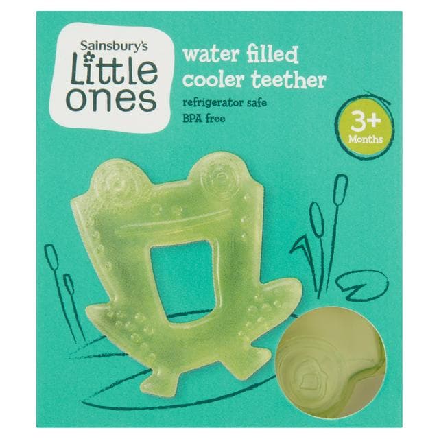 Sainsbury's Little Ones Water Filled Cooler Teether 3+ Months x1 - gallery image 1