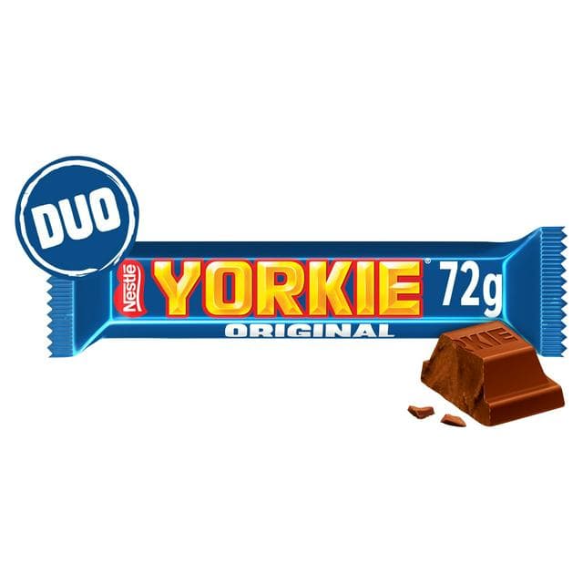 Yorkie Duo Chocolate Bar 72g - gallery image 1