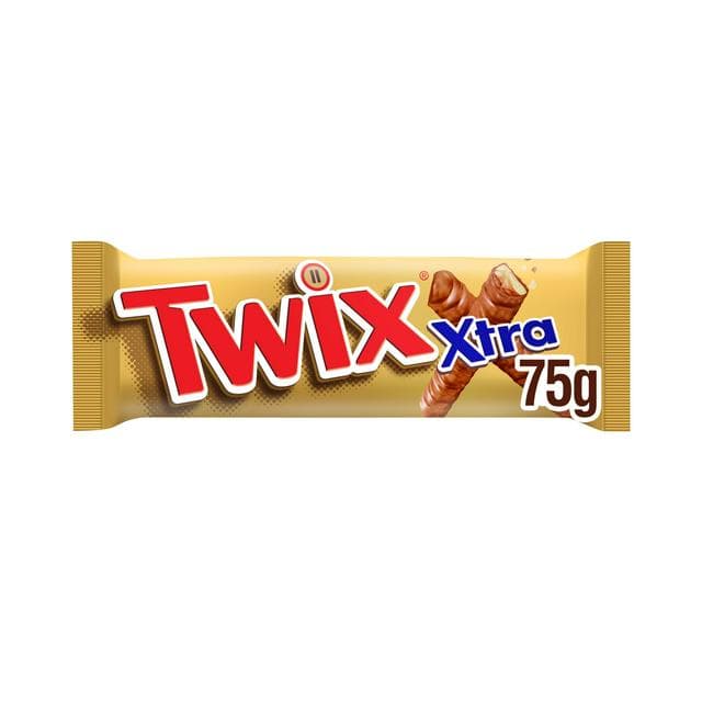 Twix Xtra Chocolate Biscuit Twin Bars 75g - gallery image 1
