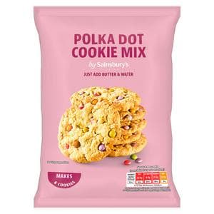 Sainsbury's Polka Dot Cookie Mix 275g