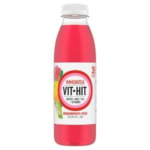Vit Hit 500ml Immunitea Dragonfruit + Yuzu Bottle
