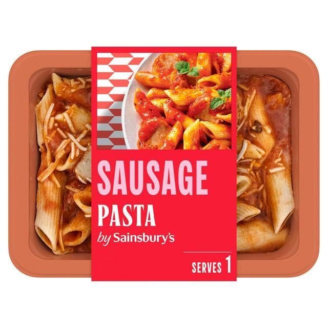 Sainsbury's Sausage Pasta Bake Ready Meal For 1 400g - gallery image 1