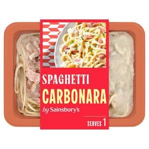 Sainsbury's Spaghetti Carbonara Ready Meal For 1 400g