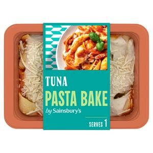 Sainsbury's Tuna Pasta Bake Melt Ready Meal For 1 400g