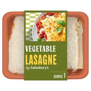 Sainsbury's Vegetable Lasagne Ready Meal For 1 400g