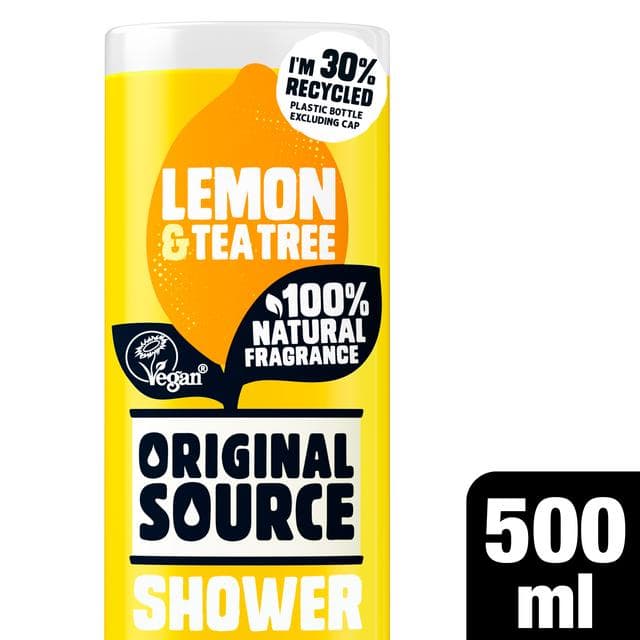 Original Source 500ml Zesty Lemon & Tea Tree Shower Gel - gallery image 2