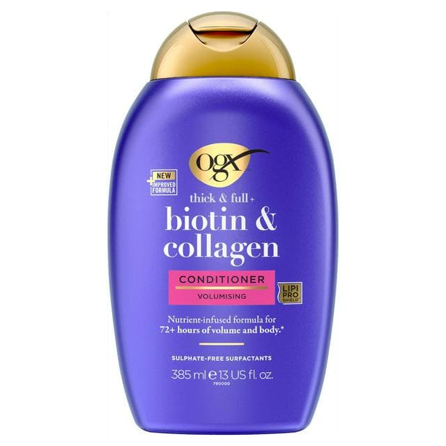 Ogx Biotin & Collagen Hair Thickening Conditioner 385ml - gallery image 1