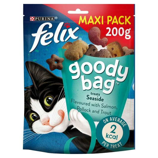 Felix Goody Bag Cat Treats Seaside Mix 200g - gallery image 1
