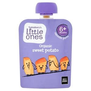 Sainsbury's Little Ones Organic Simply Sweet Potato 6+ Months 70g