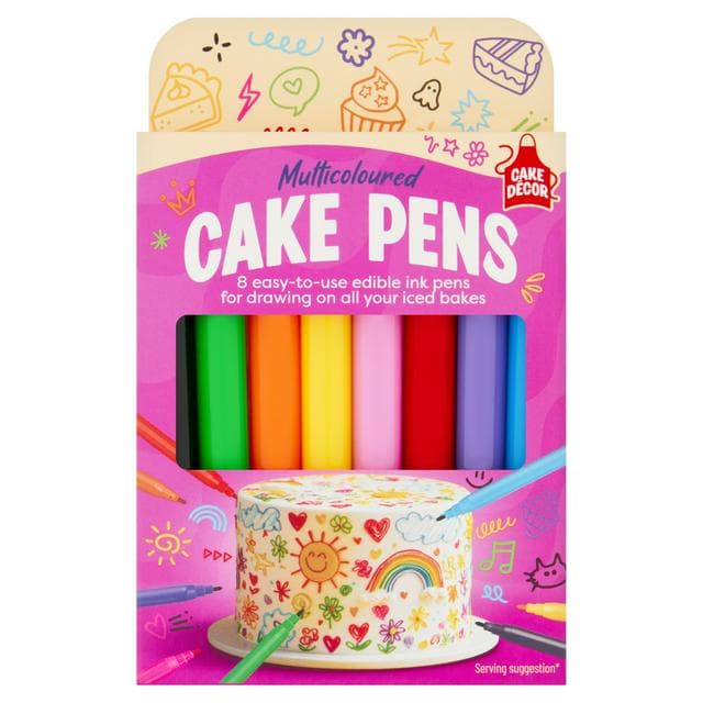 Cake Decor Edible Cake Decoration Pens x8 - gallery image 1