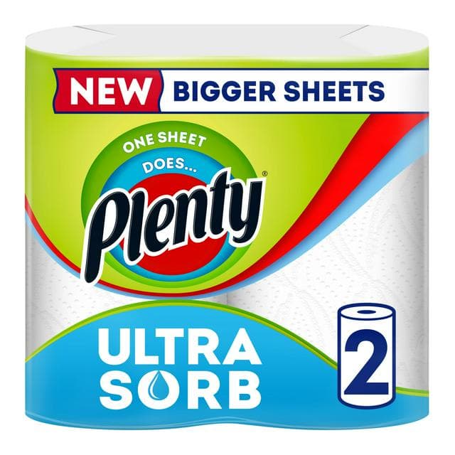 Plenty 2 x Ultrasorb Kitchen Rolls - gallery image 1
