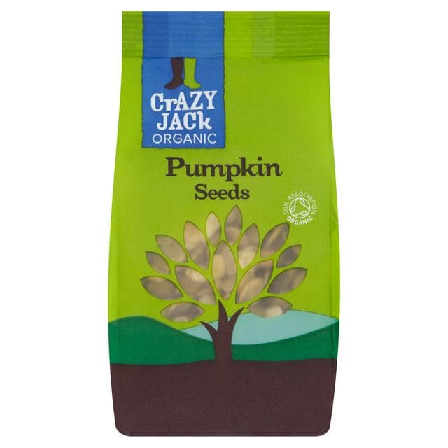 Crazy Jack Organic Pumpkin Seeds 100g - gallery image 1
