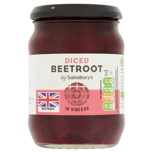 Sainsbury's Diced Pickled Beetroot in Vinegar 340g (221g*)