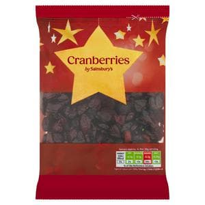 Sainsbury's 200g Christmas Cranberries
