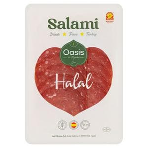 L'Oasis de Djerba Halal Turkey Salami 80g