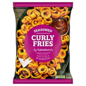Sainsbury's Seasoned Curly Fries 700g