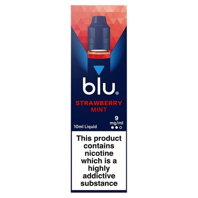 blu Vape Liquid Refill Strawberry Mint 9mg - gallery image 1
