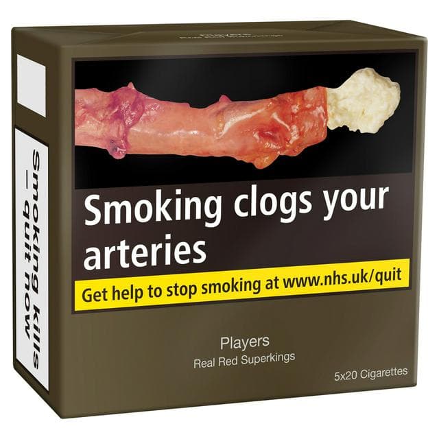 Players JPS Real Red Superkings 5x20 Cigarettes - gallery image 1