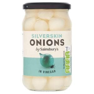 Sainsbury's Silverskin Onions in Vinegar 440g (230g*)