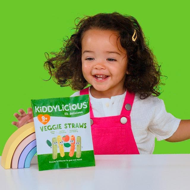 Kiddylicious Veggie Straws Baby Snacks 4x12g - gallery image 5