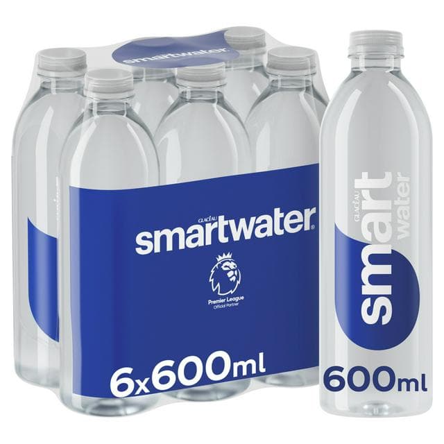 Glacéau Smartwater Still 6x600ml - gallery image 1
