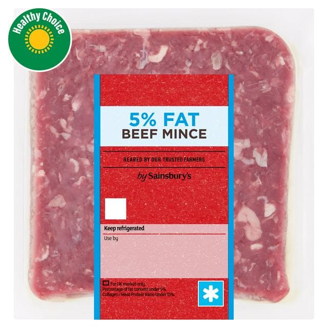 Sainsbury's British or Irish 5% Fat Beef Mince 250g - gallery image 1