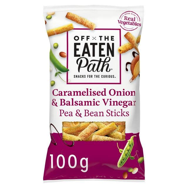 Off the Eaten Path Balsamic Vinegar Bean Sticks 100g - gallery image 1