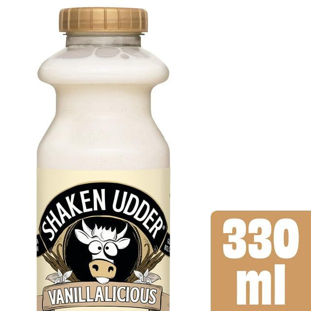 Shaken Udder Vanilla licious Milkshake 330ml - gallery image 1
