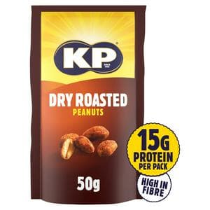 KP Dry Roasted Peanuts 50g