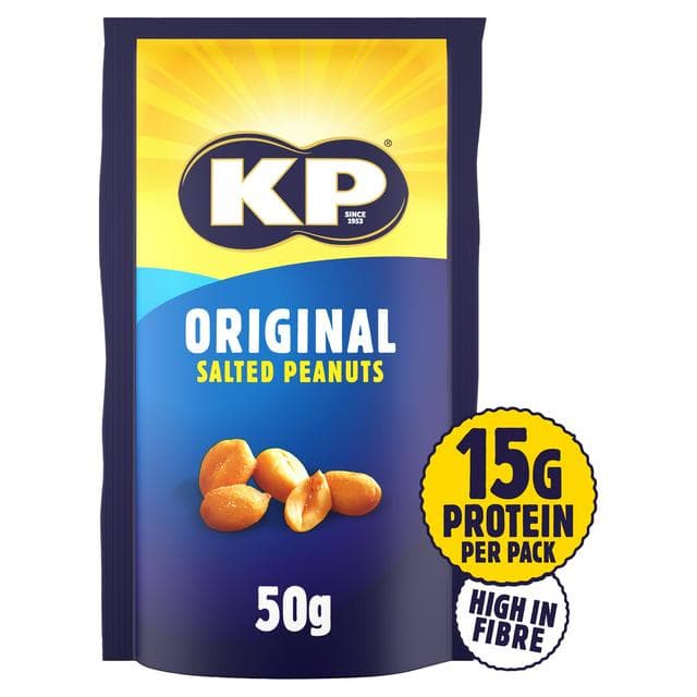 KP Original Salted Peanuts 50g - gallery image 1