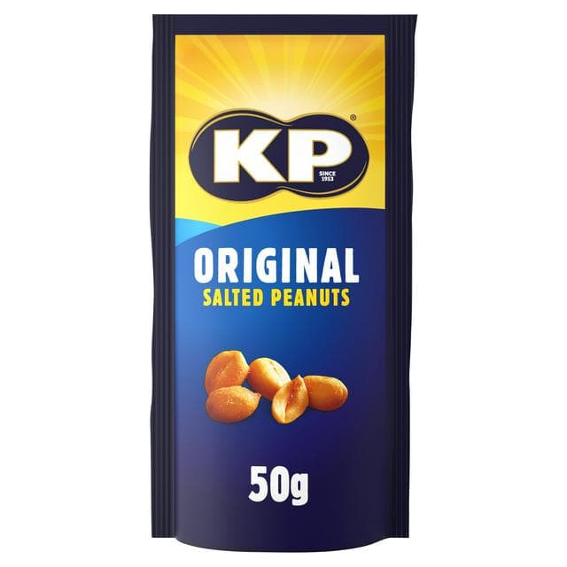 KP Original Salted Peanuts 50g - gallery image 1