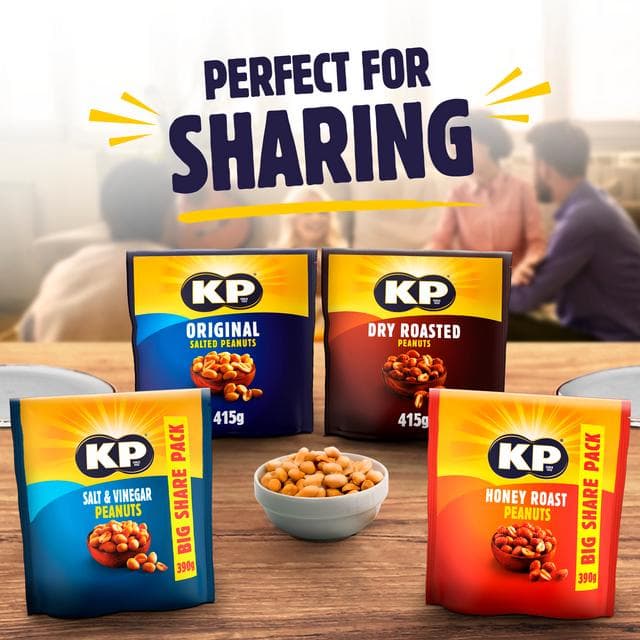 KP Honey Roast Peanuts 225g - gallery image 4