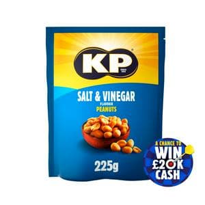 KP Peanuts Salt and Vinegar Flavour 225g